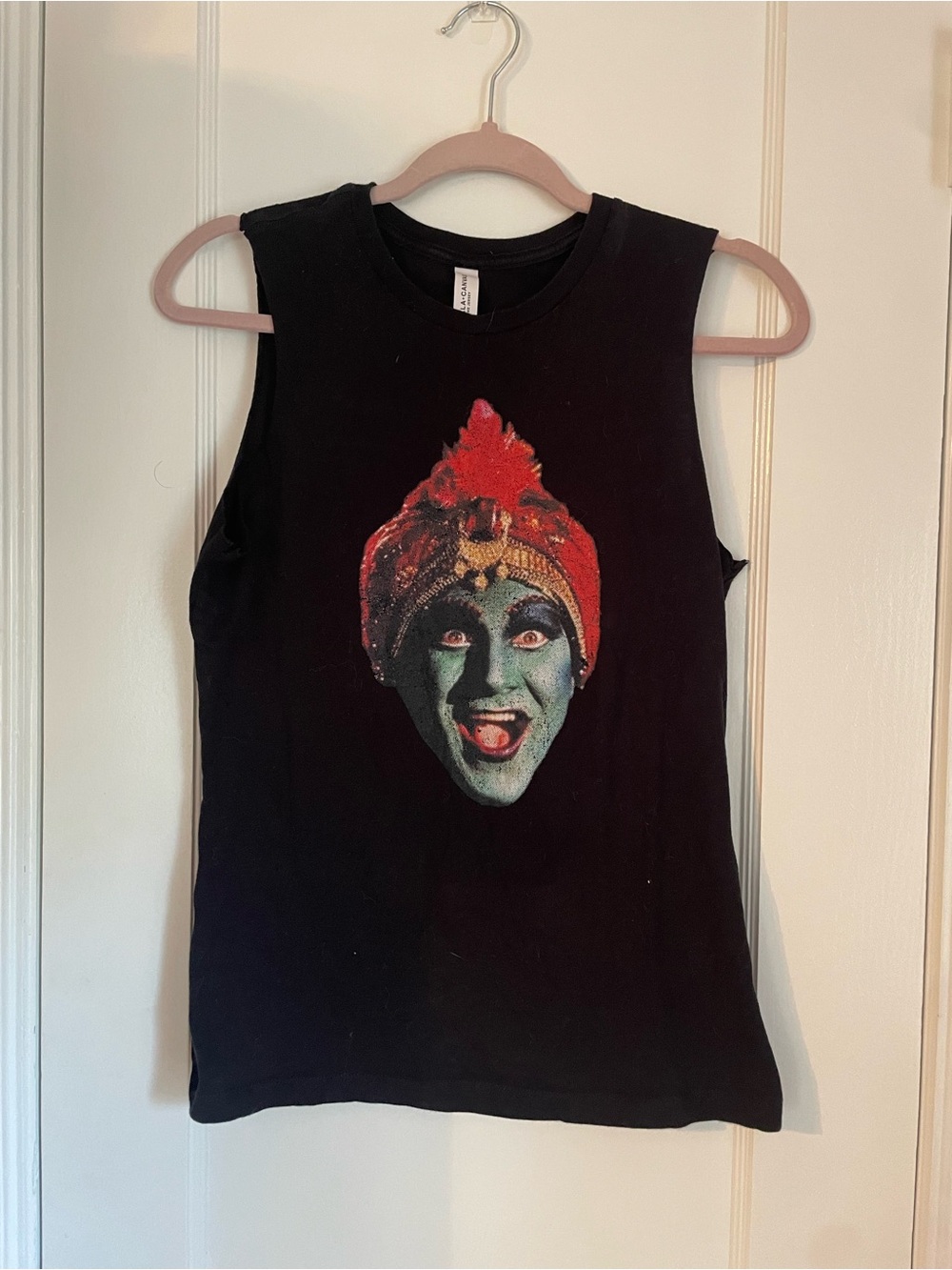 Pee-Wee’s Playhouse Jambi Bella Canvas Black Muscle Tank